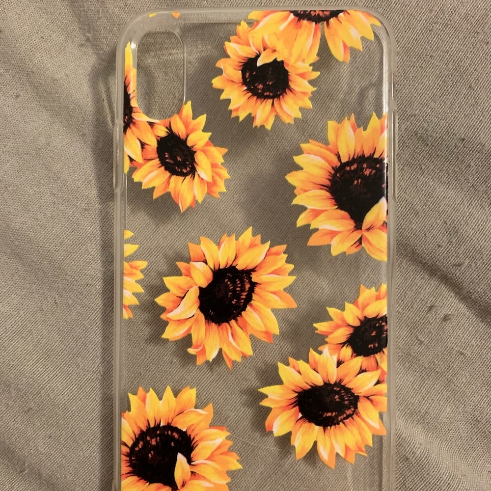 iPhone XS Max! sunflower phone case